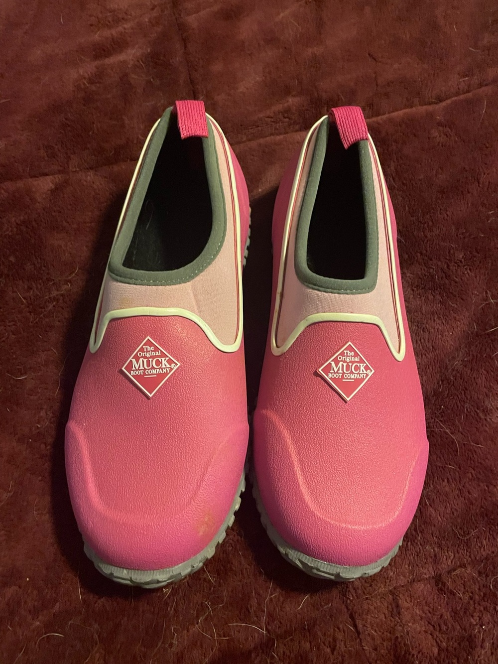 Children’s Pink Slip-On Garden Shoes
